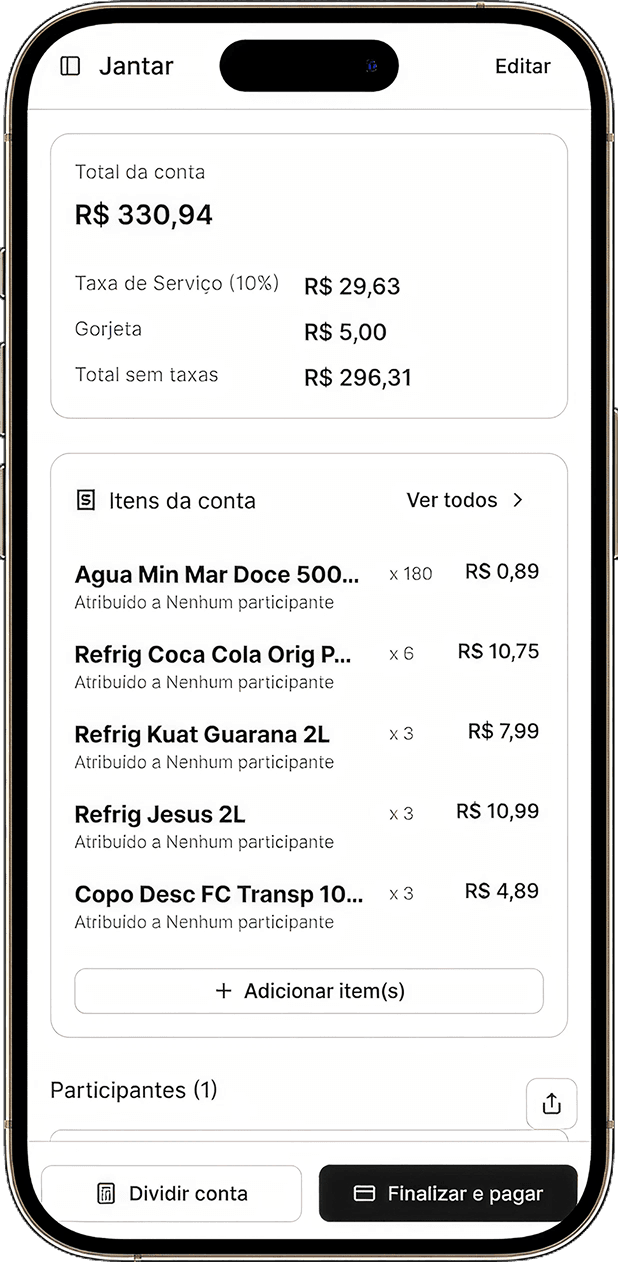 Phone image of the app